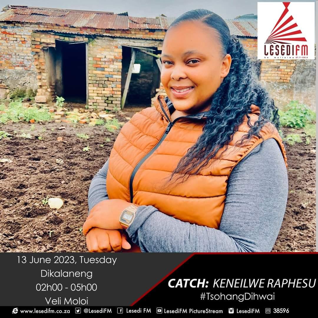 Keneilwe Raphesu featured on Lesedi FM